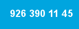 926 390 11 45 926 390 11 45